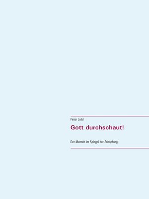 cover image of Gott durchschaut!